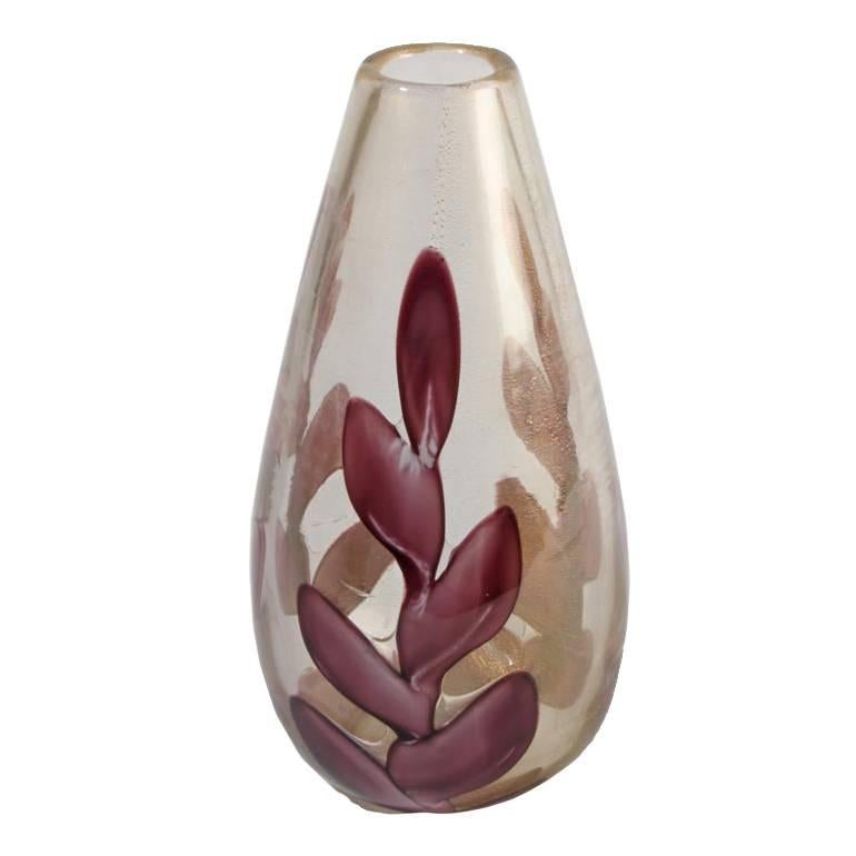 Rare Vase Barovier & Toso, 1950 For Sale