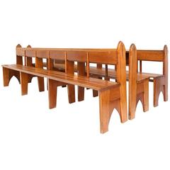 Three Amsterdam School Style Benches 5