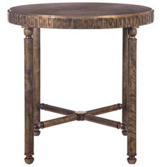 Axel Einar Hjorth for NK, A Swedish Grace Period Quilted Birch "Coolidge" Table