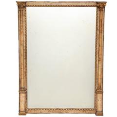 Early 19th Century Italian, Alabaster and Giltwood Neoclassical Mirror 5