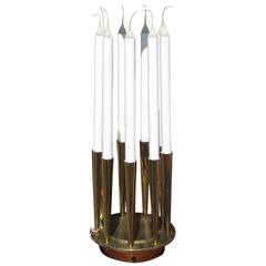 Midcentury Pair of Candle Table Lamps for Stiffel 7