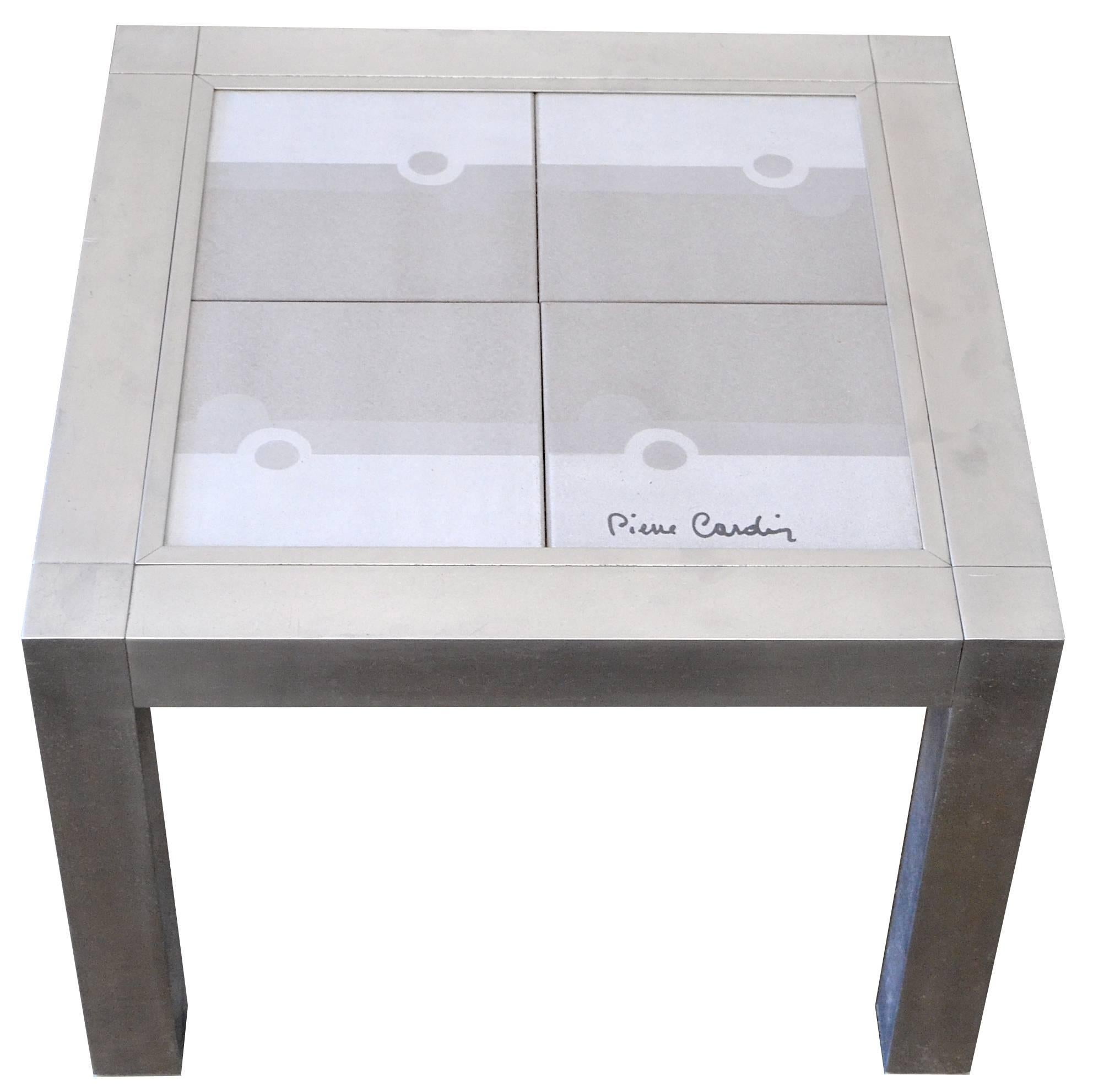 Pierre Cardin Tile Top Occasional Table