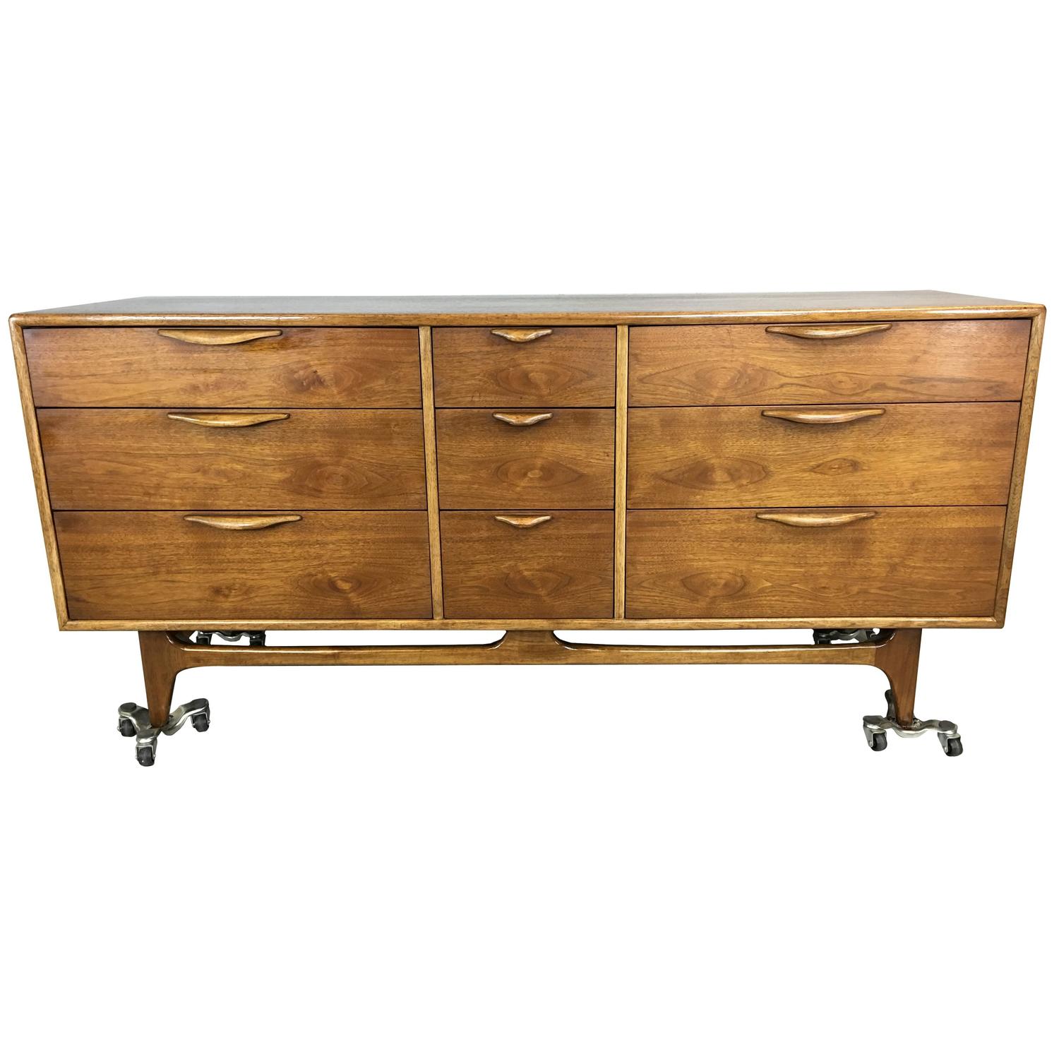 Lane MCM Dresser Walnut dresser, Dresser, Lane furniture