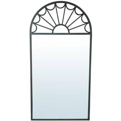 20th Century Large Palladian Iron Mirror in the Style of Mastercraft 7