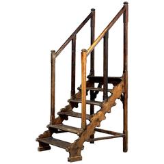 Baroque Style Pine Library Steps 4