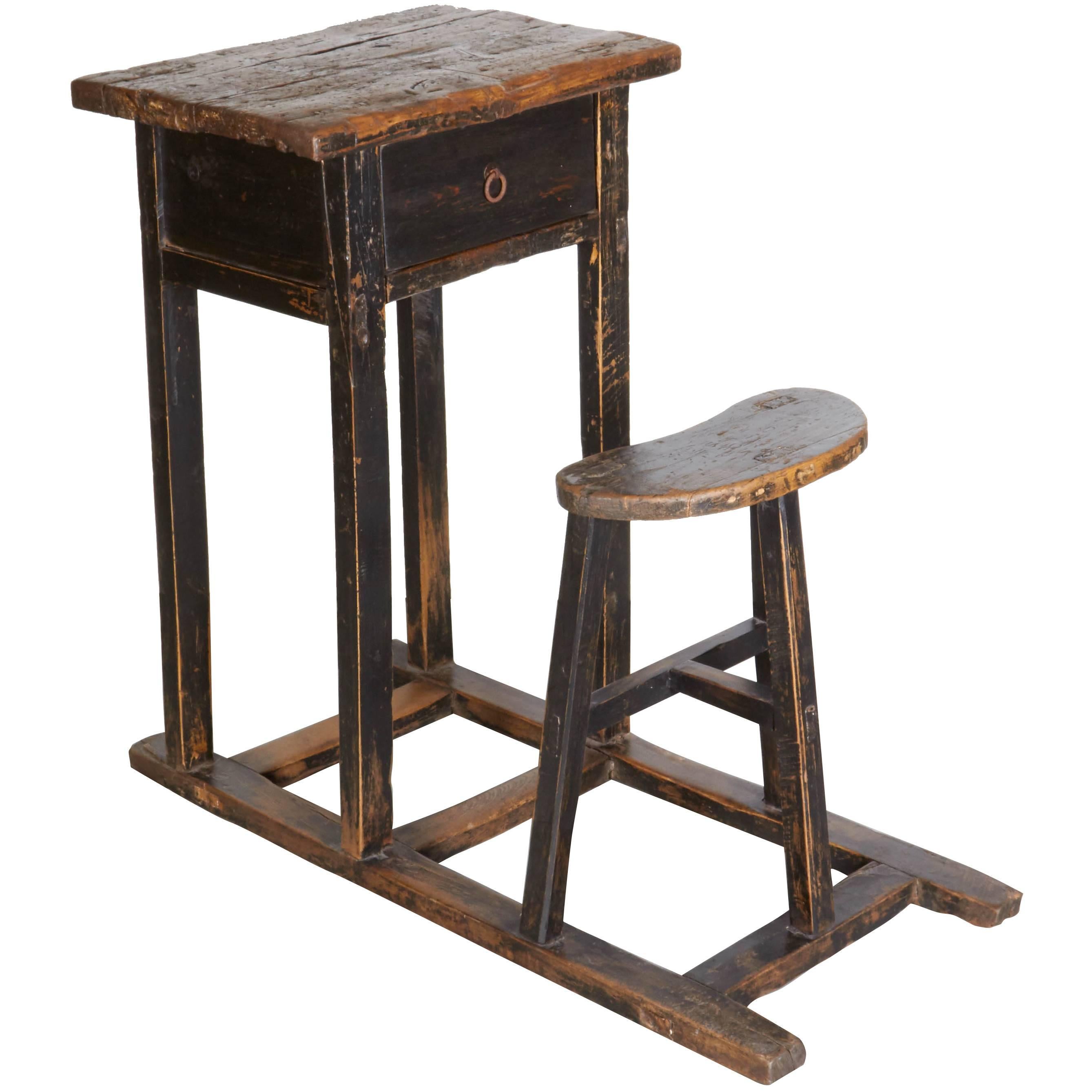 Antique Chinese School Desk at 1stDibs