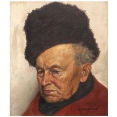 'Man from Volendam' by German Painter Wilhelm Gdanietz