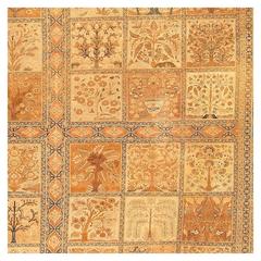Antique Tabriz Persian Carpet by Haji Jalili