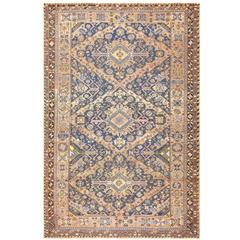 Antique Tribal Caucasian Soumak Carpet 1