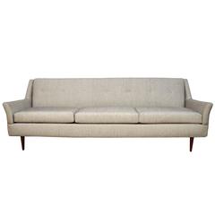 Mid-Century Modern Milo Baughman Style Sofa