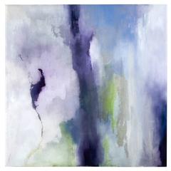 "Purple Rain" Abstract Artwork by Katherine Houston