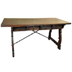 Outstanding Spanish 17th Century Table or Desk