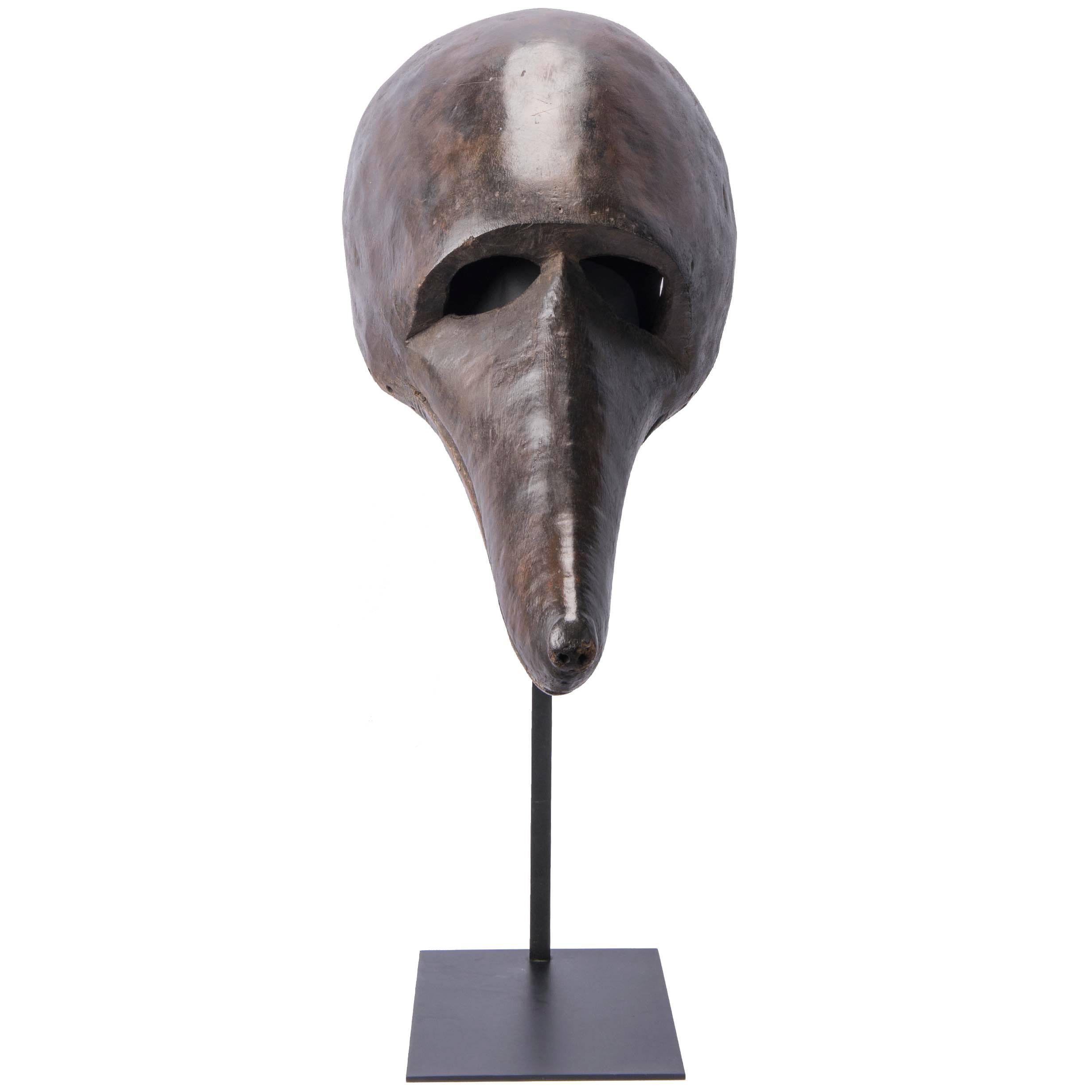 Bambara 'or Bamana' Mask -  Mali an Old "Kono Mask" - Mali - Late 19th Century For Sale