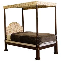 Georgian Four Poster Mahogany Bed