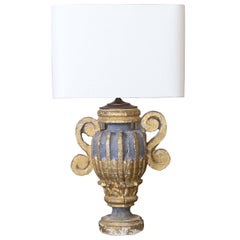 Custom Polychrome Italian Lamp 