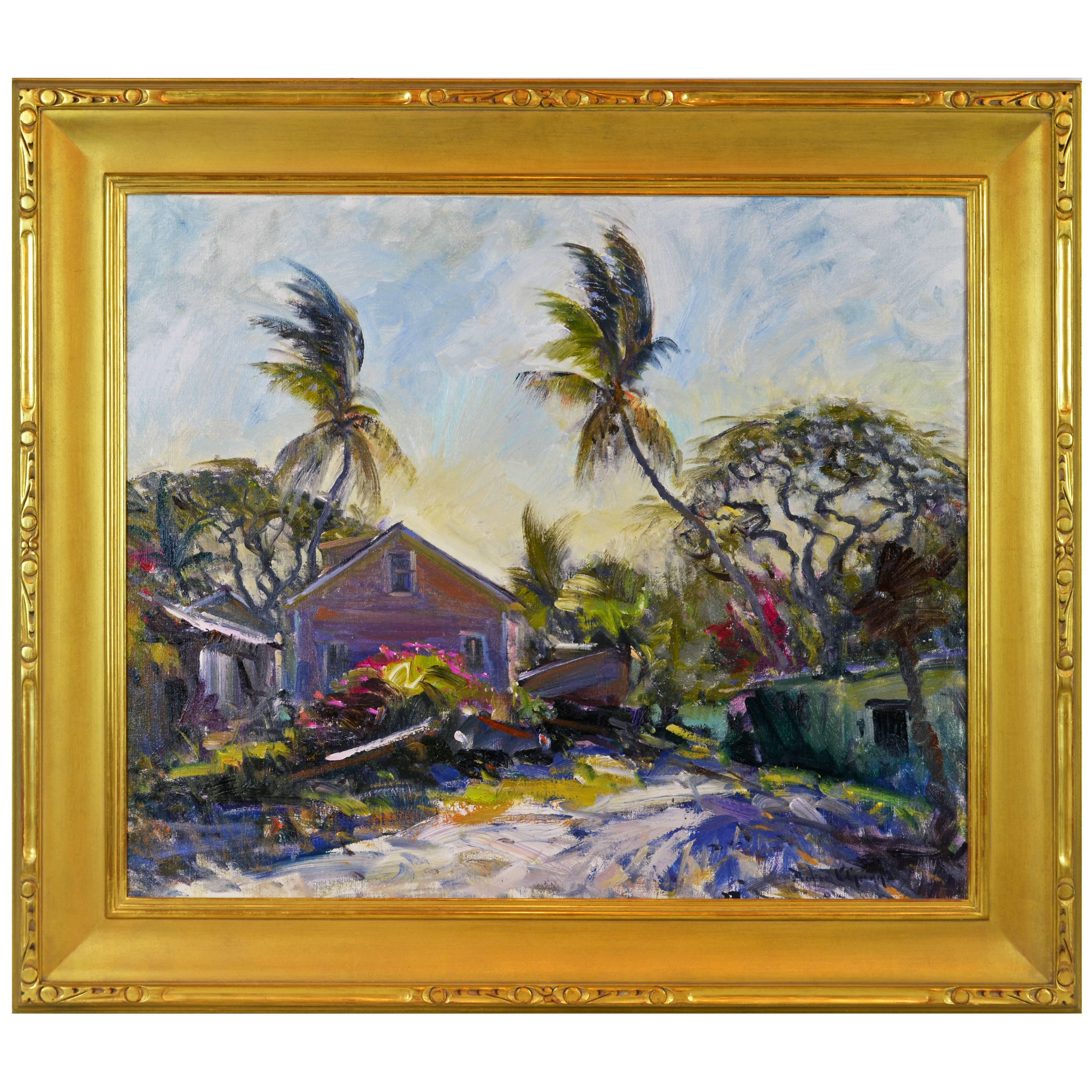 'Morning Light' Florida Impressionism by Robert C. Gruppe, American b. 1944