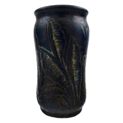 Vase unique en poterie d'art Art Déco Josef Ekberg, Gustavsberg