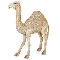 Almost Lifesize Shell Camel Attributed to Antony Redmile