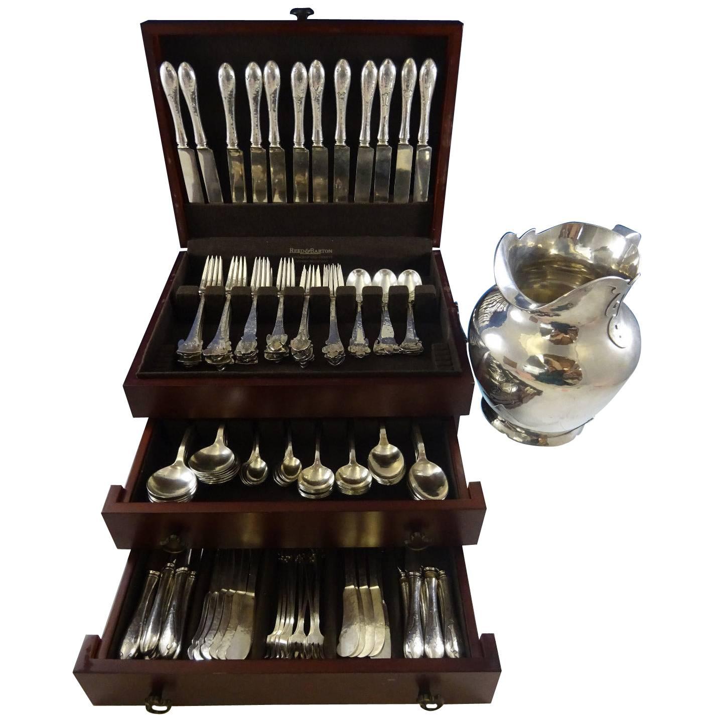 14th Century by Shreve Sterling Silver Flatware Service 12 Set 140 Pieces