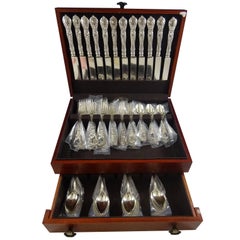 La Parisienne by Reed & Barton Sterling Silver Flatware Service Set 60 Pc Dinner