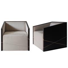 Contemporary Ottone Club Chair, Made to Order by Dmitriy & Co and Asher Israelow 6