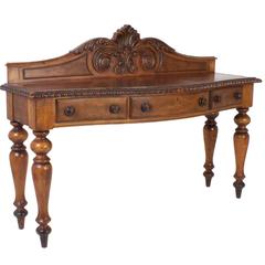 Three-Drawer Sideboard or Server in Walnut 7