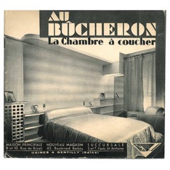Vintage "AU BUCHERON - La Chambre à coucher" Book