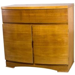 Vintage Mid-Century Modern Mahogany Small Chest Type Server Cabinet