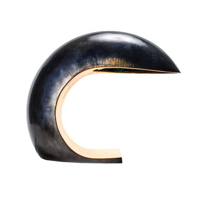Nautilus Study Table Lamp by Christopher Kreiling For Sale