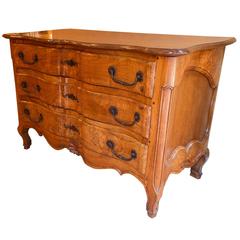 French Louis XV Period Walnut and Ash Arbalète Commode, circa 1750 5