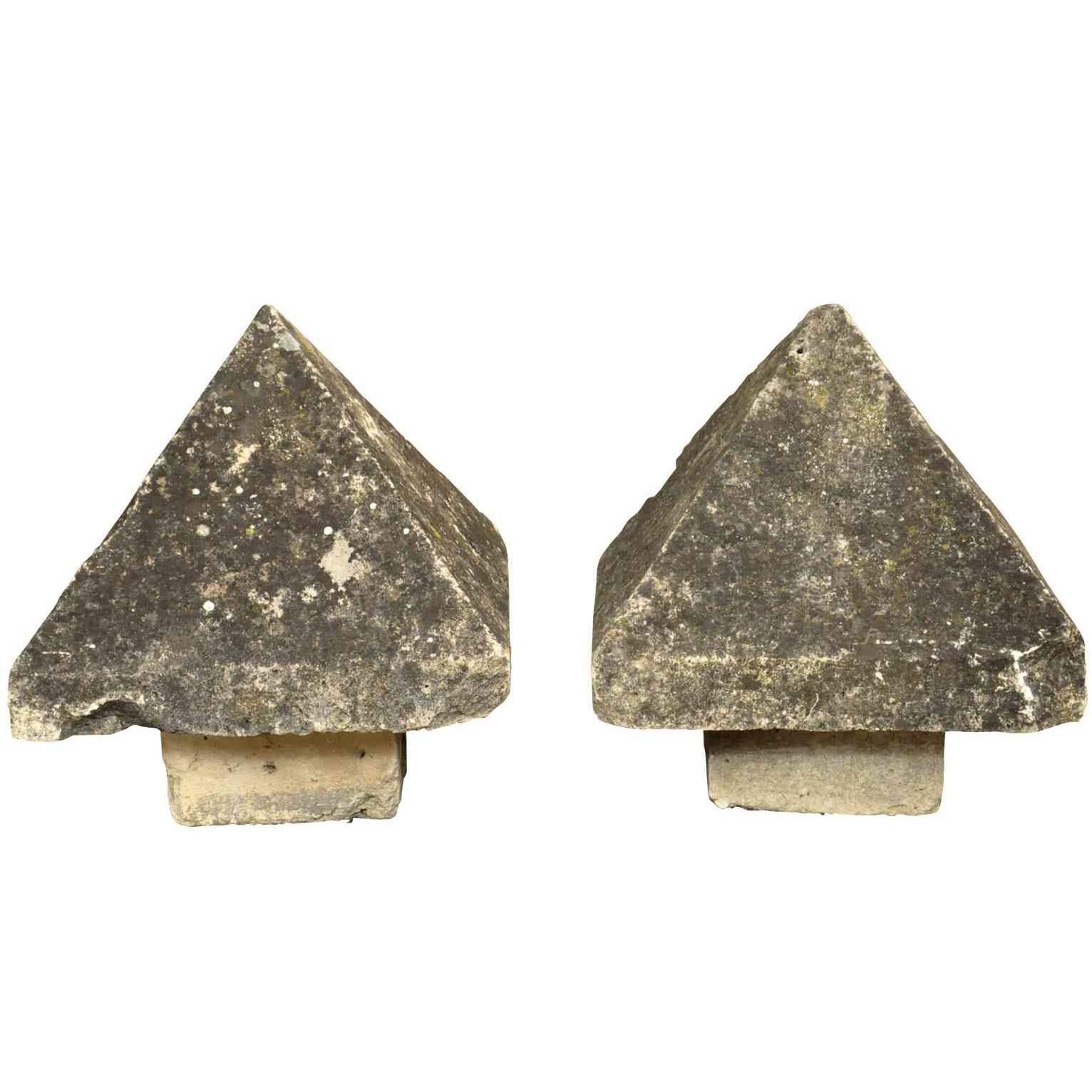Pair of Stone Capitals