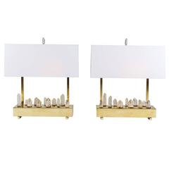 Pair of Special Edition Pedra Table Lamps by Dragonette Private Label
