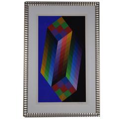 Victor Vasarely Signed and Numbered Screen Print