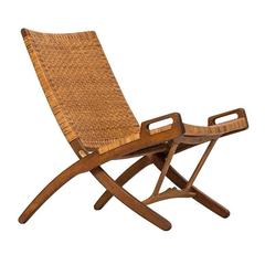 Hans Wegner Folding Chair Model JH512 Produced by Johannes Hansen in Denmark