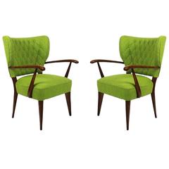 Pair of Small Armchairs from the 1940s