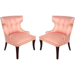 Pair of Glamorous Hollywood Regency Chairs 12
