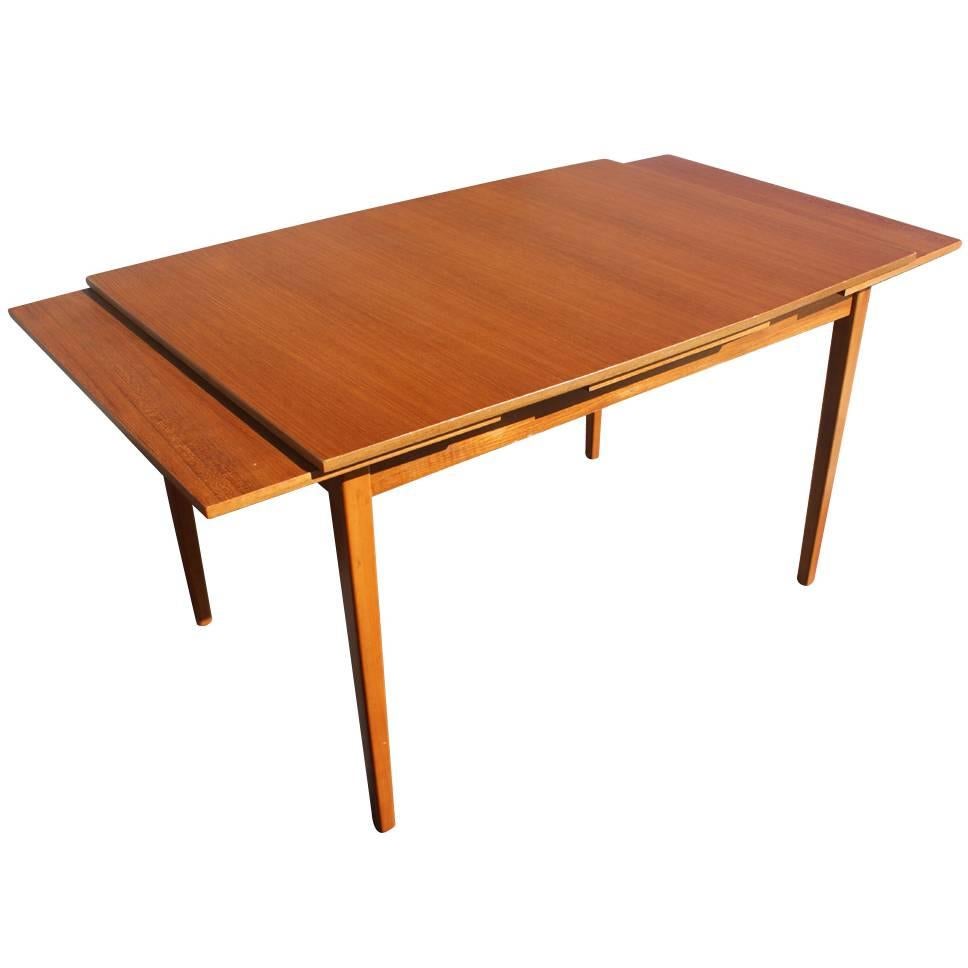 Vintage Danish Teak Extension Dining Table