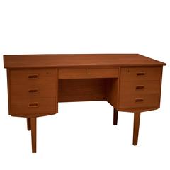 Vintage Danish Modern Teak Desk