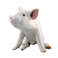 Royal Copenhagen Porcelaine grand cochon:: numéro 414