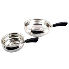 Two Danish Silver Saucepans, Jens Sigsgaard, circa 1930s