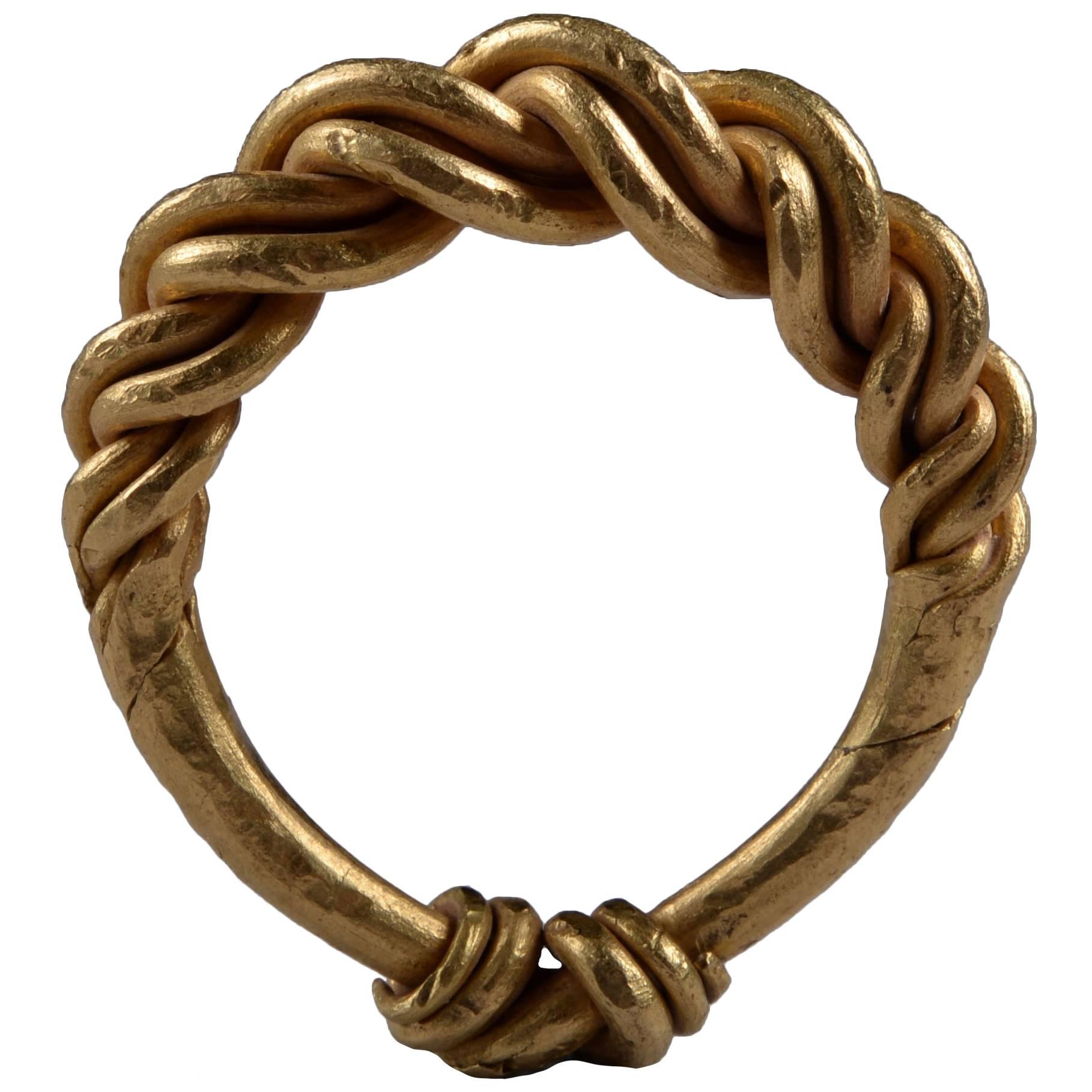Ancient Gold Viking Ring, 950 AD