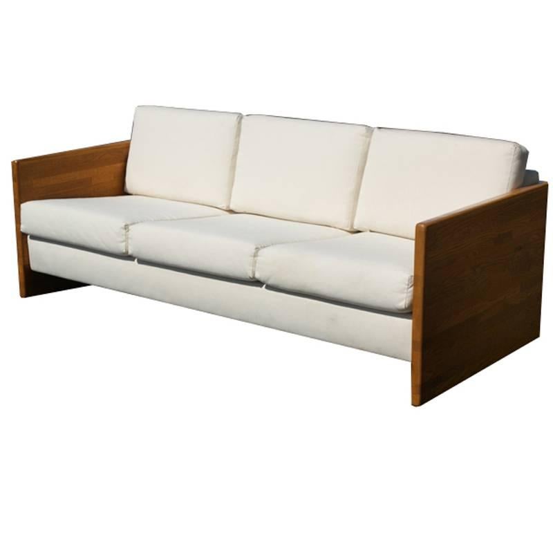 Vintage Jerryll Habegger Butcher Block Sofa Couch