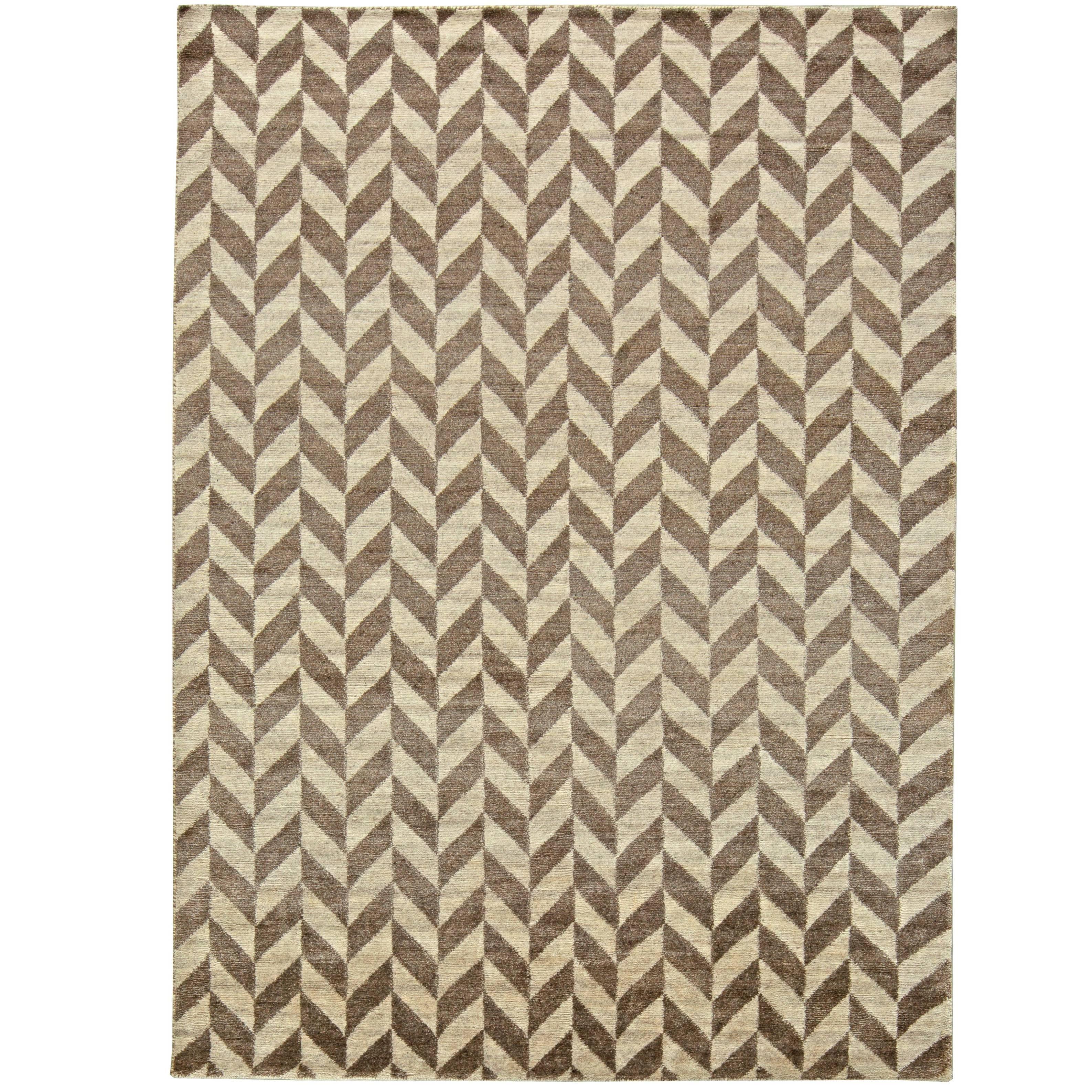 Terra Rug in Natural Wool III