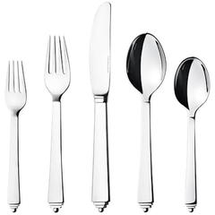 Pyramid by Georg Jensen Stainless Steel Flatware Set for Four Service 20 Pcs New