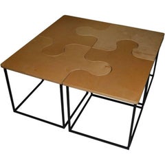 Vintage Puzzle Coffee Table
