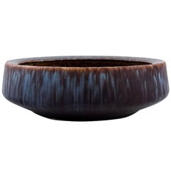 Vintage Rörstrand, Gunnar Nylund Ceramic Bowl or Dish, Sweden, Mid-20th Century