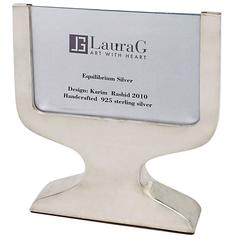 DESIGN K.Rashid picture frame“Equilibrium“ silver edition Laura G Art with Heart 9