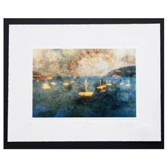 Bernard Baudet Limited Edition Giclee Print "French Riviera" 12