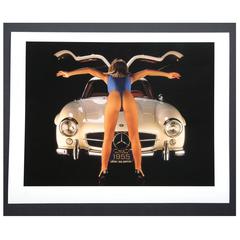 Vintage Fly Away 1983 Giclee by Noted Photographer Bernard Baudet