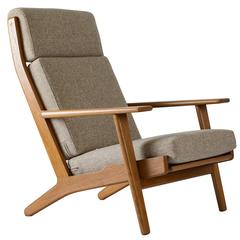 Hans Wegner GE-290 High Back Lounge Chair 1